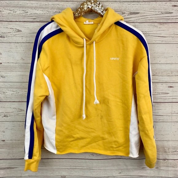 levi yellow hoodie